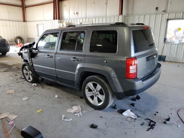 1C4NJRCB0DD248476 - 2013 JEEP PATRIOT LIMITED GRAY photo 2