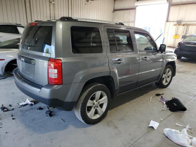 1C4NJRCB0DD248476 - 2013 JEEP PATRIOT LIMITED GRAY photo 3