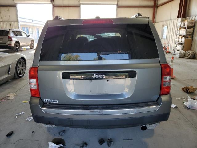 1C4NJRCB0DD248476 - 2013 JEEP PATRIOT LIMITED GRAY photo 6