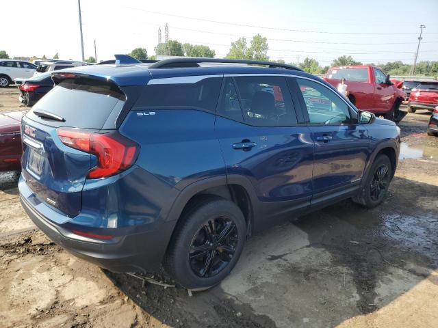 3GKALTEV5KL288240 - 2019 GMC TERRAIN SLE 蓝色 照片 3