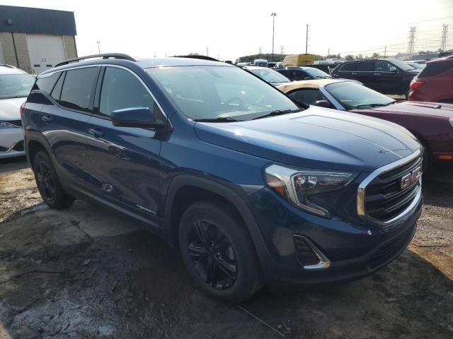 3GKALTEV5KL288240 - 2019 GMC TERRAIN SLE 蓝色 照片 4