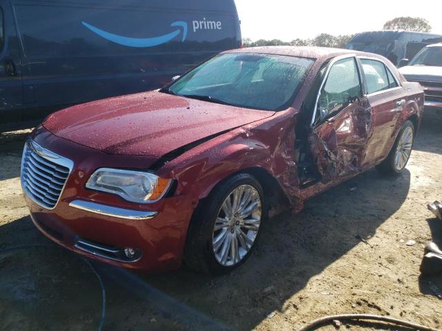 2C3CA5CG1BH529024 - 2011 CHRYSLER 300 LIMITED RED photo 1