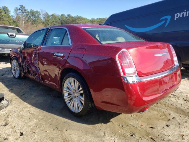 2C3CA5CG1BH529024 - 2011 CHRYSLER 300 LIMITED RED photo 2