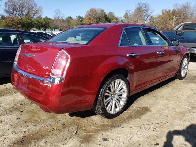2C3CA5CG1BH529024 - 2011 CHRYSLER 300 LIMITED RED photo 3