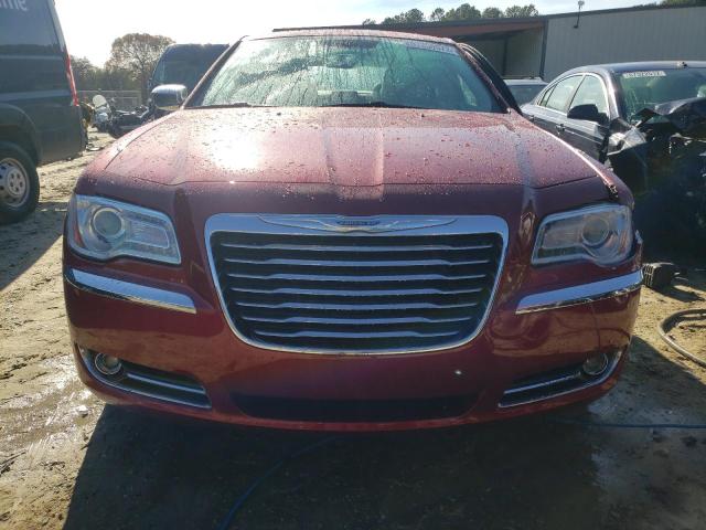 2C3CA5CG1BH529024 - 2011 CHRYSLER 300 LIMITED RED photo 5