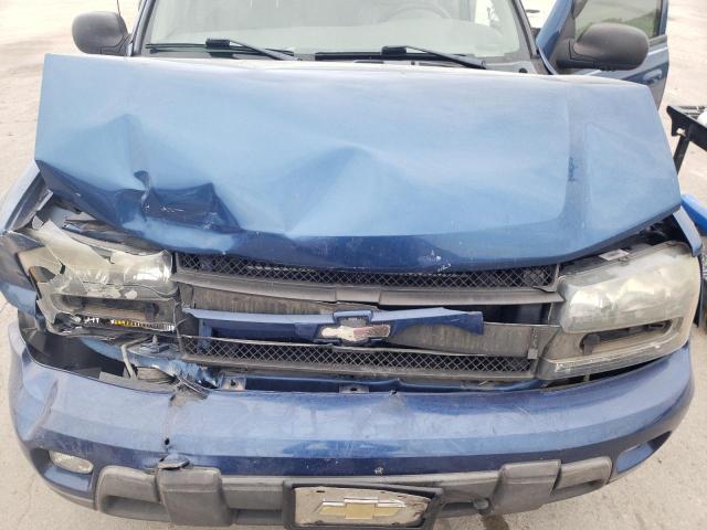 1GNET16M356190966 - 2005 CHEVROLET TRAILBLAZE EXT LS BLUE photo 12