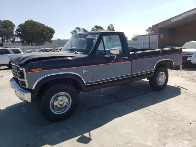 1FTEF25N1FPB13170 - 1985 FORD F250 TWO TONE photo 1