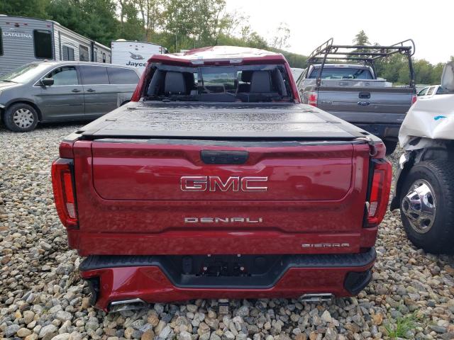 1GTU9FEL0KZ385992 - 2019 GMC SIERRA K1500 DENALI RED photo 6