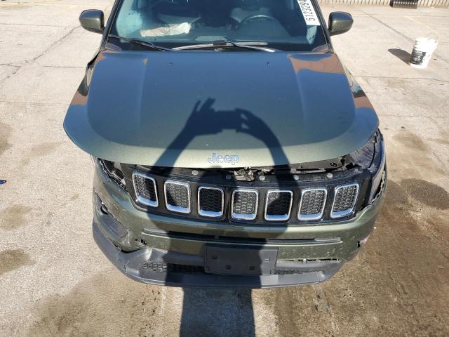 3C4NJDBB7MT504840 - 2021 JEEP COMPASS LATITUDE GREEN photo 11