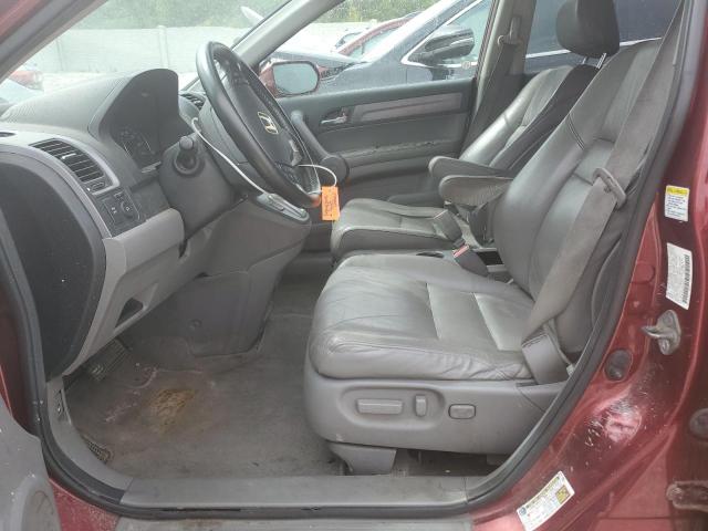 JHLRE48738C038420 - 2008 HONDA CR-V EXL RED photo 7