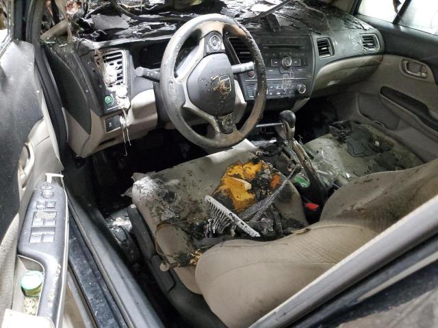 19XFB2F59DE211519 - 2013 HONDA CIVIC LX BLACK photo 8