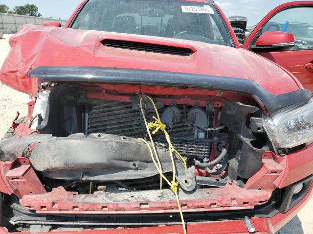 3TMCZ5AN3HM046814 - 2017 TOYOTA TACOMA DOUBLE CAB RED photo 11