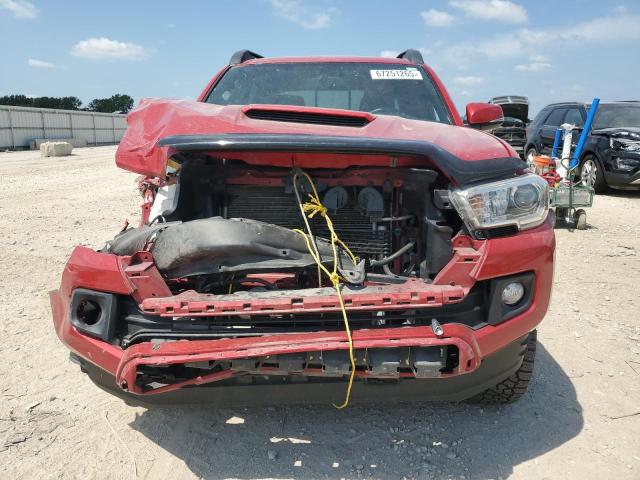 3TMCZ5AN3HM046814 - 2017 TOYOTA TACOMA DOUBLE CAB RED photo 5