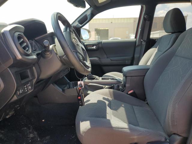 3TMCZ5AN3HM046814 - 2017 TOYOTA TACOMA DOUBLE CAB RED photo 7