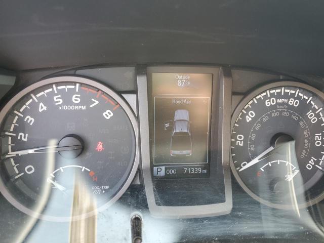 3TMCZ5AN3HM046814 - 2017 TOYOTA TACOMA DOUBLE CAB RED photo 9