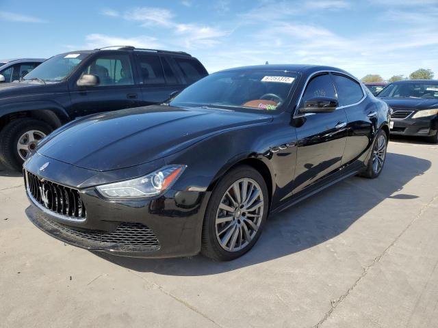 ZAM57RTA5H1242357 - 2017 MASERATI GHIBLI S BLACK photo 1