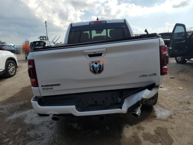 1C6SRFJT9MN598678 - 2021 RAM 1500 LARAMIE WHITE photo 6