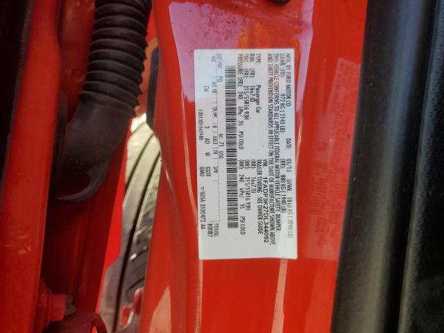 1FADP3K27DL344092 - 2013 FORD FOCUS SE RED photo 12