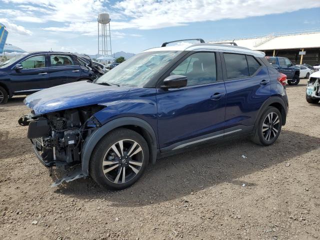 3N1CP5CU1KL509897 - 2019 NISSAN KICKS S BLUE photo 1