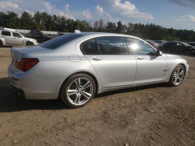 WBAYF8C55DD141665 - 2013 BMW 750 LXI SILVER photo 3