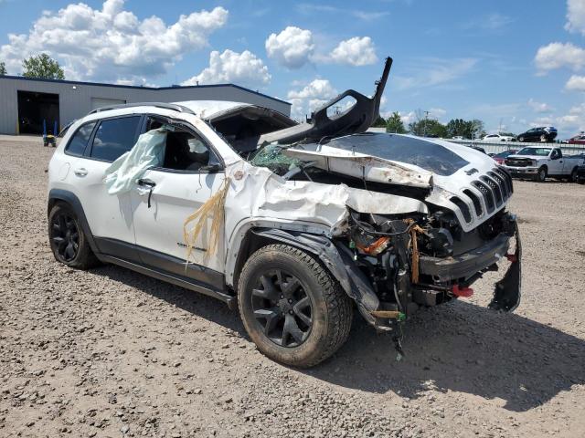 1C4PJMBS2HW632475 - 2017 JEEP CHEROKEE TRAILHAWK WHITE photo 4