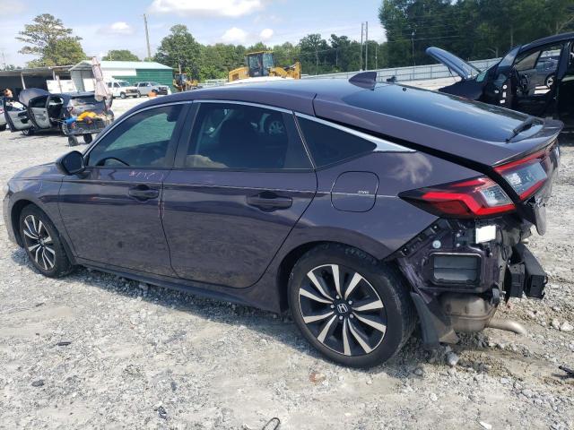 19XFL1H79NE014552 - 2022 HONDA CIVIC EXL ბურგუნდია ფოტო 2