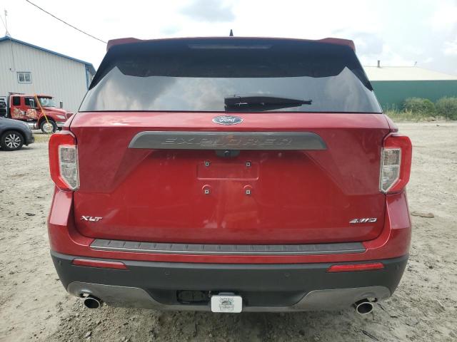 1FMSK8DH8PGA76175 - 2023 FORD EXPLORER XLT RED photo 6