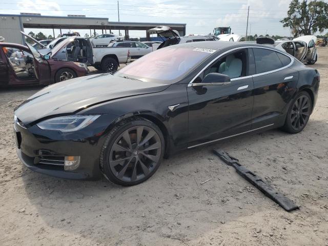 5YJSA1E27JF256919 - 2018 TESLA MODEL S შავი ფოტო 1