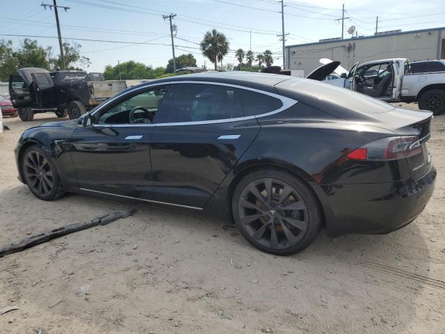 5YJSA1E27JF256919 - 2018 TESLA MODEL S შავი ფოტო 2