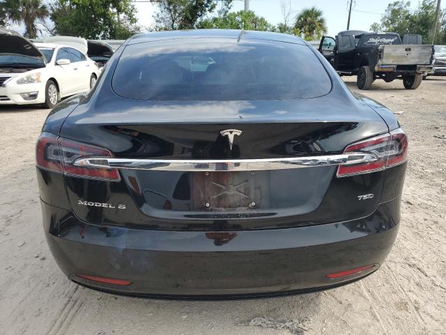 5YJSA1E27JF256919 - 2018 TESLA MODEL S BLACK photo 6