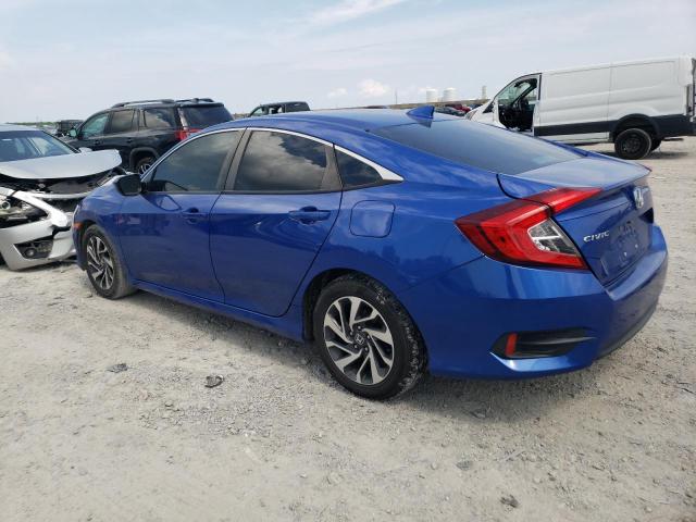 19XFC2F73HE067521 - 2017 HONDA CIVIC EX BLUE photo 2