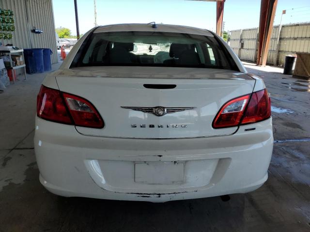 1C3CC4FB8AN223576 - 2010 CHRYSLER SEBRING TOURING WHITE photo 6