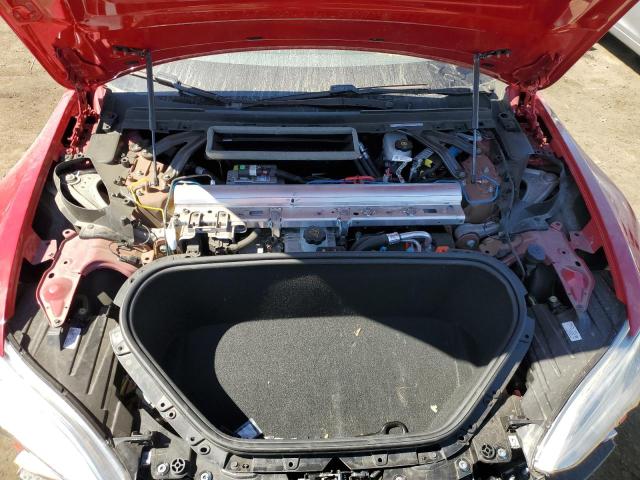 5YJSA1E59MF443688 - 2021 TESLA MODEL S Կարմիր լուսանկար 11