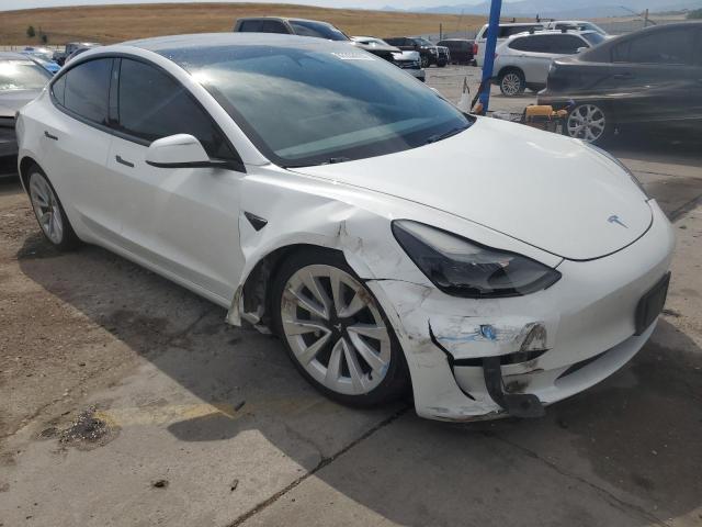 5YJ3E1EA5PF458375 - 2023 TESLA MODEL 3 თეთრი ფოტო 4