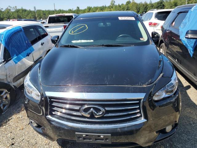 5N1AL0MM2EC530139 - 2014 INFINITI QX60 BLACK photo 5