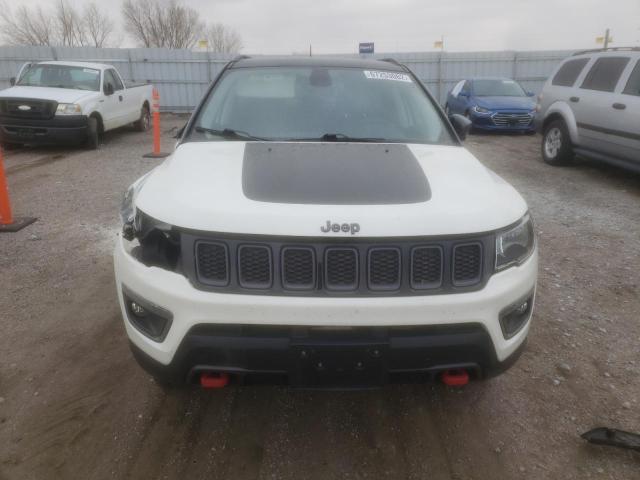 3C4NJDDB2JT457273 - 2018 JEEP COMPASS TRAILHAWK WHITE photo 5