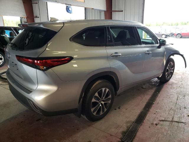 5TDHZRBH8LS510663 - 2020 TOYOTA HIGHLANDER XLE Արծաթագույն լուսանկար 3