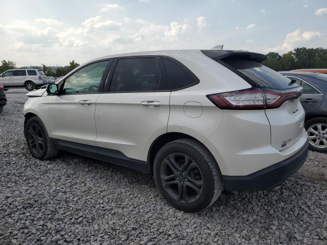 2FMPK3J97JBB23765 - 2018 FORD EDGE SEL WHITE photo 2