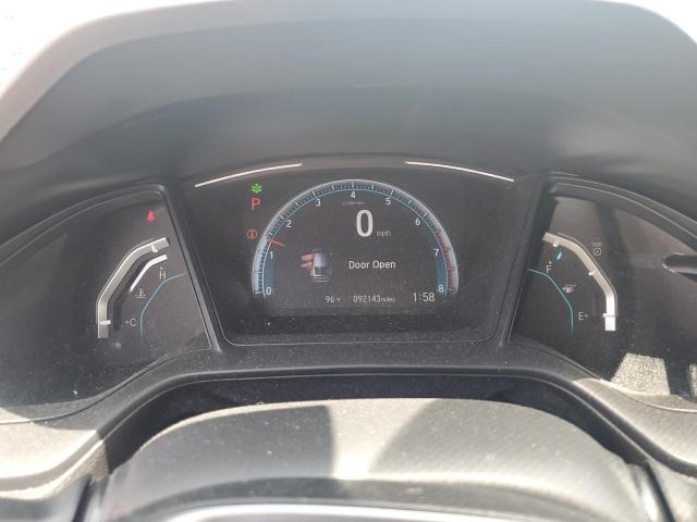 SHHFK7H3XLU205079 - 2020 HONDA CIVIC LX SILVER photo 9