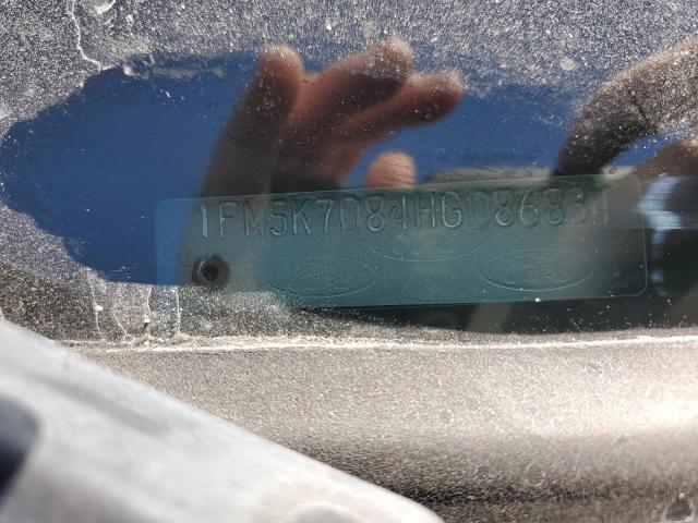 1FM5K7D84HGD86834 - 2017 FORD EXPLORER XLT 黑色 照片 13