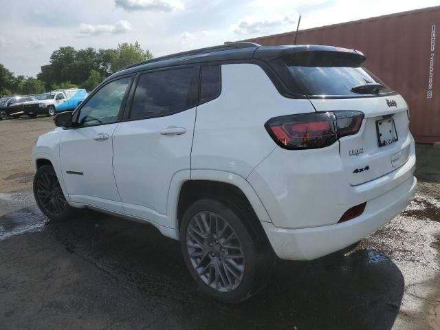 3C4NJDCB4NT235986 - 2022 JEEP COMPASS LIMITED WHITE photo 2