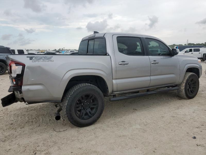3TYAX5GN9MT023606 - 2021 TOYOTA TACOMA DOUBLE CAB SILVER photo 3