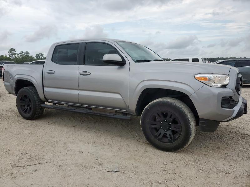 3TYAX5GN9MT023606 - 2021 TOYOTA TACOMA DOUBLE CAB SILVER photo 4