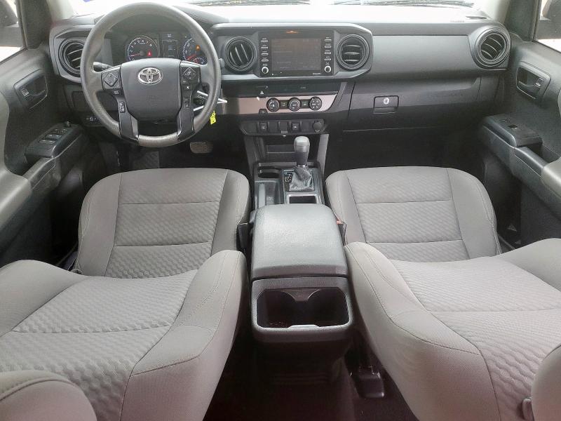 3TYAX5GN9MT023606 - 2021 TOYOTA TACOMA DOUBLE CAB SILVER photo 8