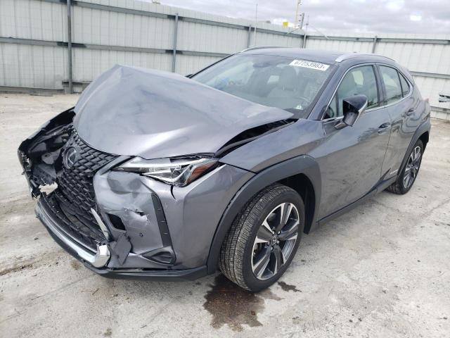 JTHP9JBH8L2034949 - 2020 LEXUS UX 250H GRAY photo 1