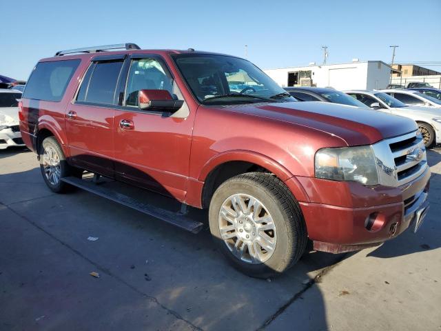 1FMJK1K55CEF12546 - 2012 FORD EXPEDITION EL LIMITED MAROON photo 4