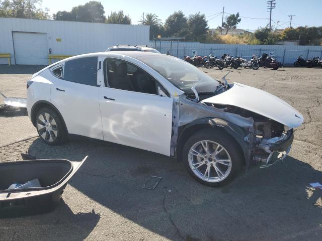5YJYGDEEXMF150277 - 2021 TESLA MODEL Y თეთრი ფოტო 4