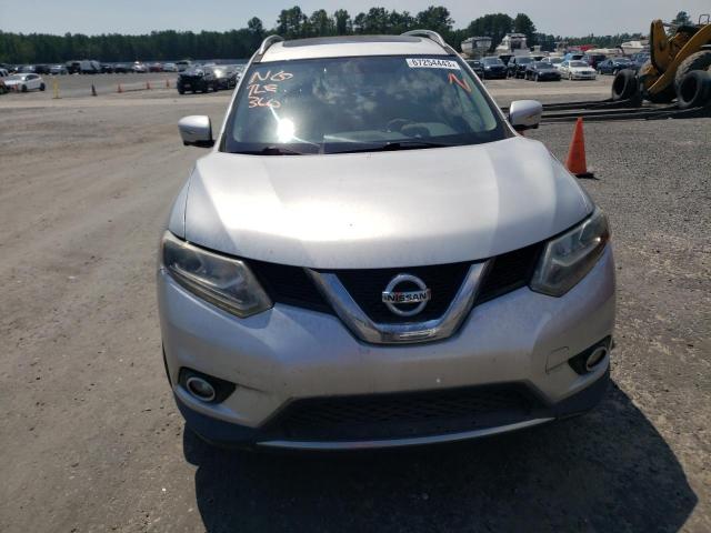 5N1AT2MV2EC868659 - 2014 NISSAN ROGUE S GRAY photo 5