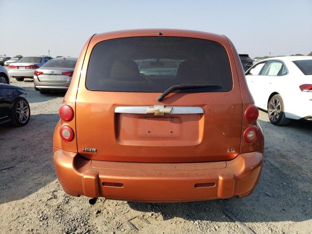 3GNDA13D87S595578 - 2007 CHEVROLET HHR LS ORANGE photo 6