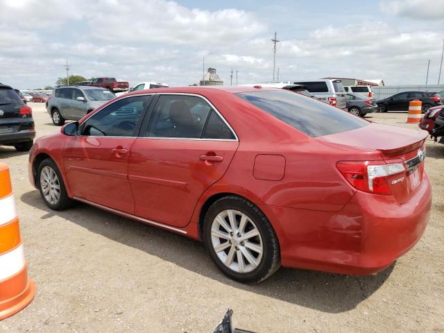 4T1BK1FK4CU515240 - 2012 TOYOTA CAMRY SE RED photo 2